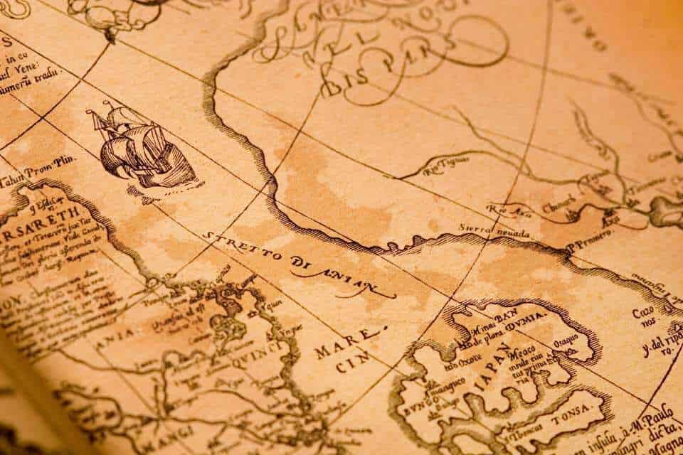 Alte Karte – ein interessantes Beispiel für Datenvisualisierung, das seit Jahrhunderten verwendet wird